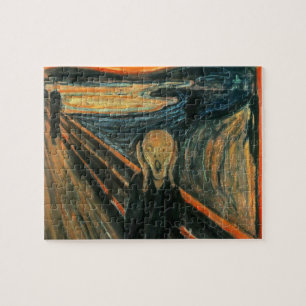 Quebra-cabeça O Gritar Edvard Munch Modern Expressionist Art