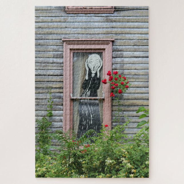 Quebra-cabeça O Gritar em uma janela (Vertical)