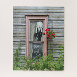 Quebra-cabeça O Gritar em uma janela 16 x 20