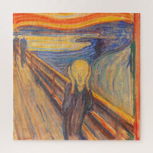 Quebra-cabeça O Grito de Edvard Munch (Vertical)