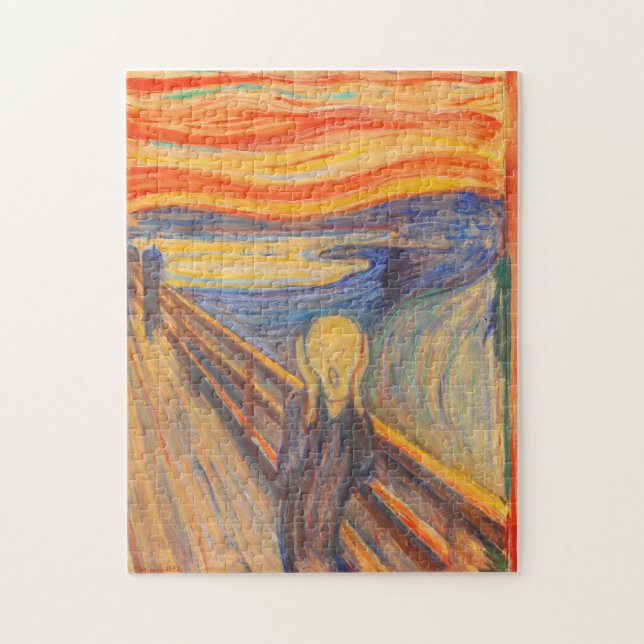 Quebra-cabeça O Grito de Edvard Munch (Vertical)