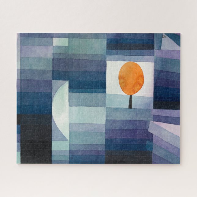 Quebra-cabeça O Harbinger do Outono | Paul Klee | (Horizontal)