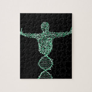 Quebra-cabeça O homem do ADN da biologia