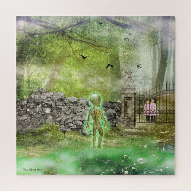 Quebra-cabeça O Homem Silencioso (Vertical)