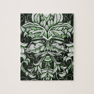 Quebra-cabeça O homem verde