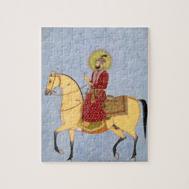 Quebra-cabeça O imperador Farrukhsiyar de Mughal (1683-1719) (Vertical)