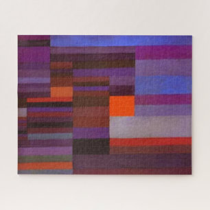 Quebra-cabeça O Incêndio De Paul Klee À Noite Na Abstrato Bela A