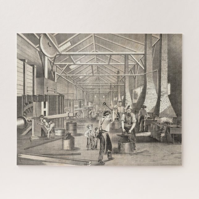 Quebra-cabeça O Interior Do Edifício H.C. Redington & Company (Horizontal)