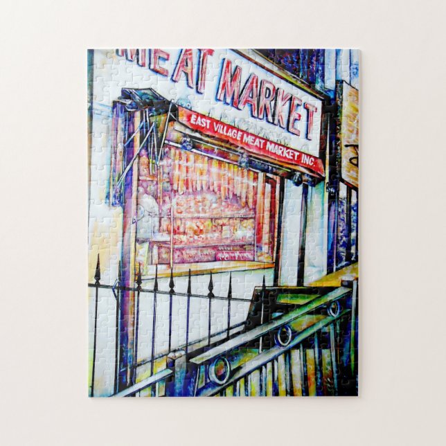 Quebra-cabeça O Jardim da Sabedoria da Aldeia Oriental (Vertical)