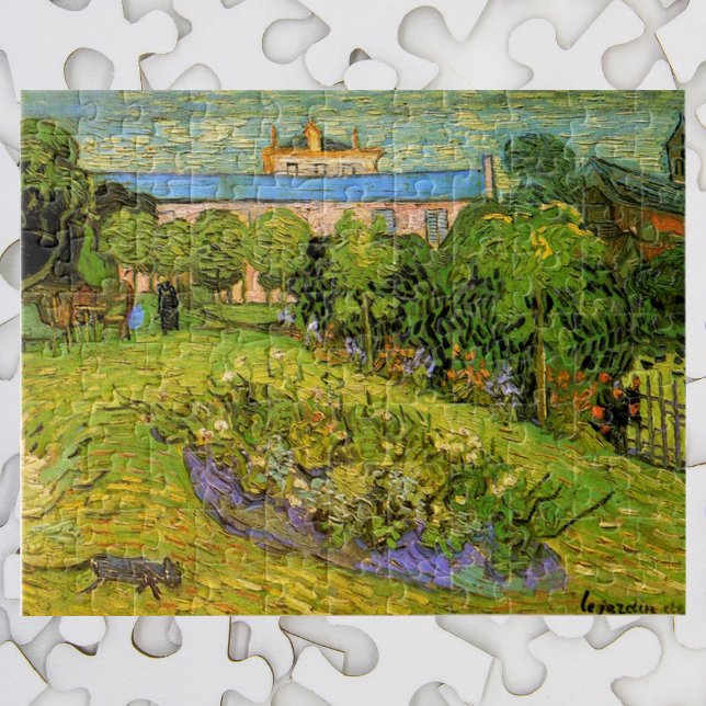 Quebra-cabeça O Jardim de Daubigny por Vincent van Gogh, Le Jard (Criador carregado)