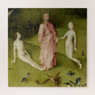 Quebra-cabeça O jardim de prazeres terrestres, século XV