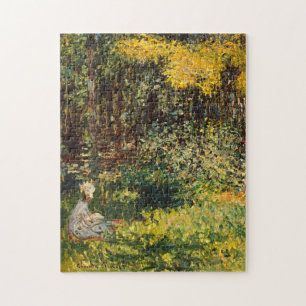 Quebra-cabeça O Jardim (detalhe) Monet Fine Art
