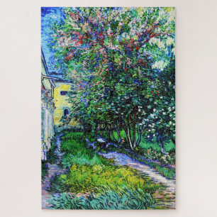 Quebra-cabeça O Jardim do Asilo em Santo-Rémy, Van Gogh