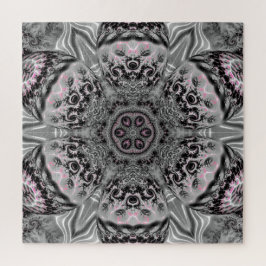 Quebra-cabeça O Jardim Fractal Prateado