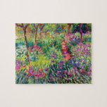 Quebra-cabeça O Jardim Íris de Claude Monet<br><div class="desc">Visite minha loja para obter um design mais interessante e mais opções de cores => zazzle.com/colorfulworld*</div>