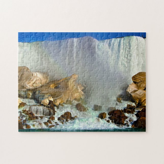 Quebra-cabeça O Jigseru Niagara cai em Buffalo Nova Iorque. (Horizontal)