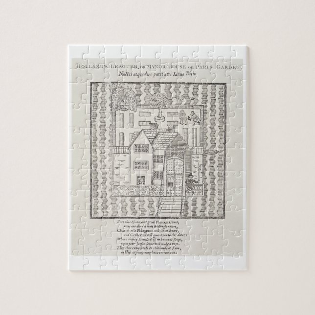 Quebra-cabeça O jogador da liga de Holland, ou a casa senhorial, (Vertical)