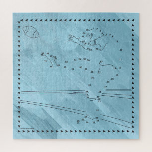 Quebra-cabeça O Jogador De Futebol Conecta Os Pontos