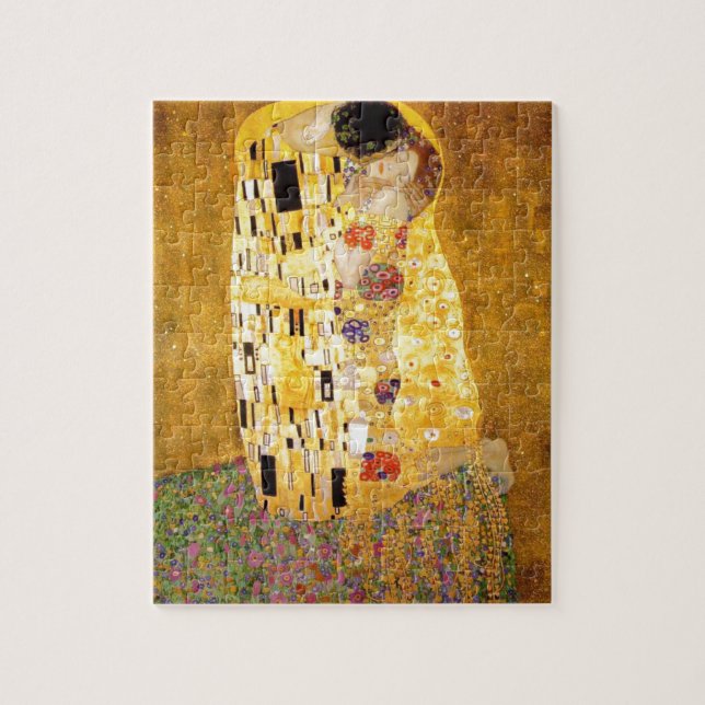 Quebra-cabeça O Kiss Gustav Klimt (Vertical)