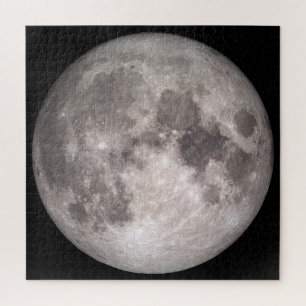Quebra-cabeça O Lado Próximo da Lua (Paisagem Lunar)