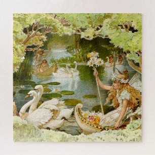 Quebra-cabeça “O Lago das Fadas” por E S Hardy
