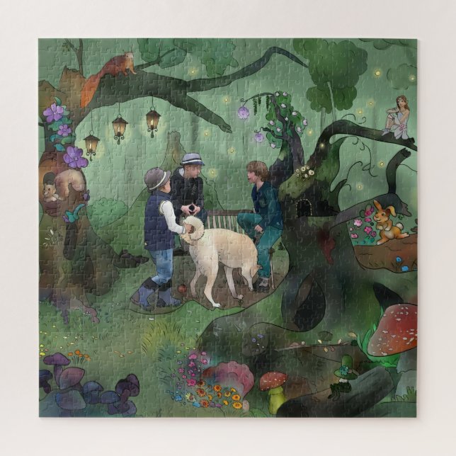 Quebra-cabeça O lugar secreto (Vertical)