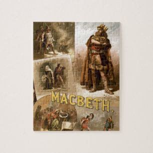 Quebra-cabeça O Macbeth de William Shakespeare