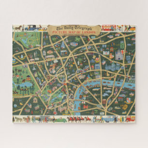 Quebra-cabeça O Mapa Diário de Imagens do Telegraph de Londres