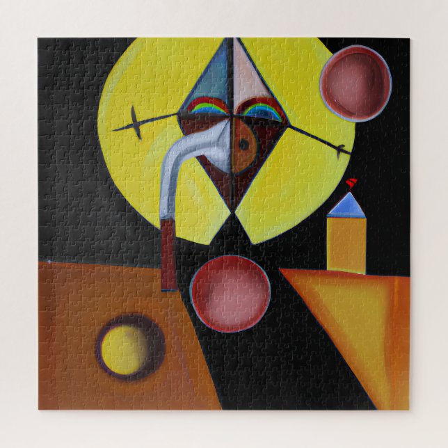 Quebra-cabeça O Médico da Peste - Pintura a Óleo (Vertical)