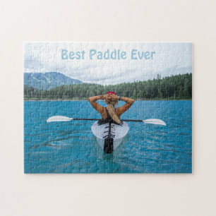 Quebra-cabeça O melhor remo personalizado de Kayak de fotos