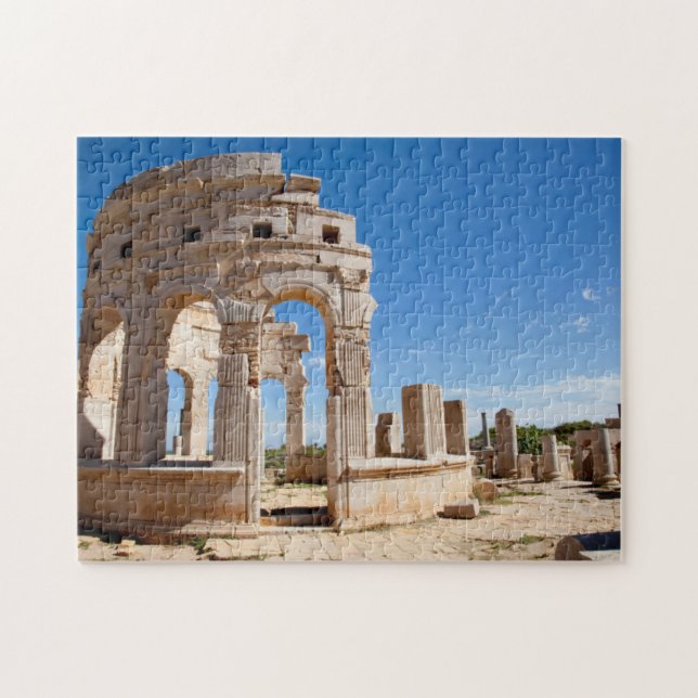 Quebra-cabeça O Mercado, Leptis Magna, Distrito Al Khums (Horizontal)