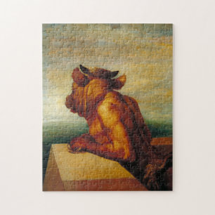 Quebra-cabeça O Minotauro (por George Frederic Watts)