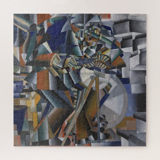 Quebra-cabeça O moedor da faca ou o princípio de brilho (Horizontal)