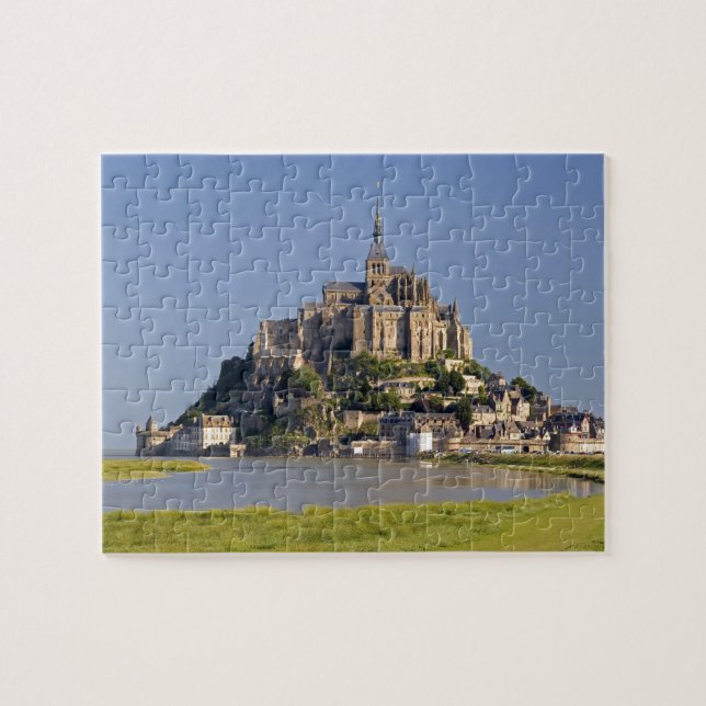 Quebra-cabeça O Mont Saint Michel na região de (Horizontal)