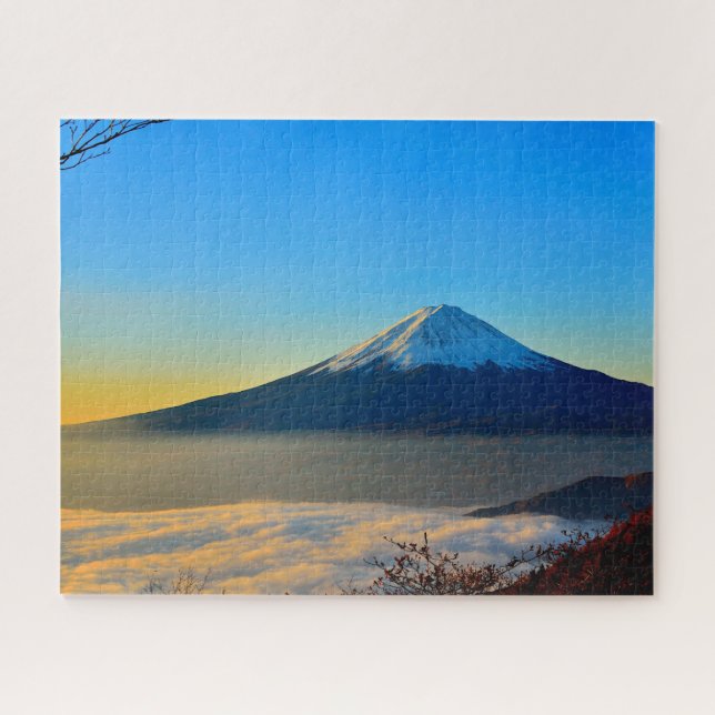 Quebra-cabeça O Monte Fuji do Japão (Horizontal)