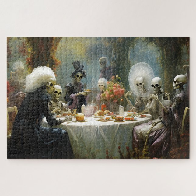 Quebra-cabeça O Morto do Tea Party de Ghouls (Horizontal)