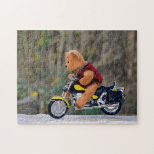 Quebra-cabeça O motociclista - Teddy -