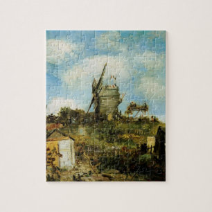 Quebra-cabeça O Moulin de la Galette por Vincent van Gogh