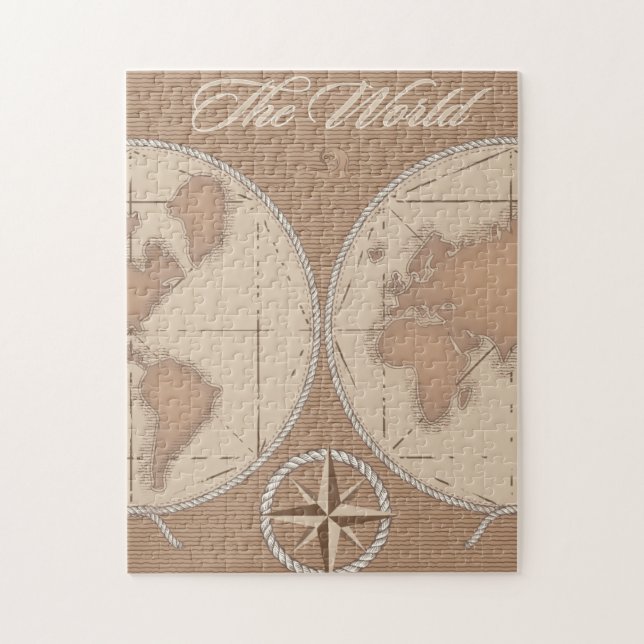 Quebra-cabeça O Mundo (Vertical)