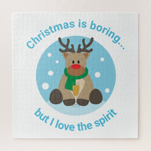 Quebra-cabeça O Natal É Chato (Vertical)