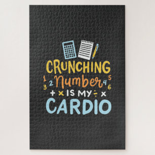 Quebra-cabeça O Número Do Contador É Meu Cardio