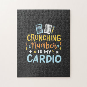 Quebra-cabeça O Número Do Contador É Meu Cardio