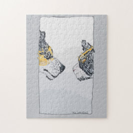 Quebra-cabeça O Olhar Fixo