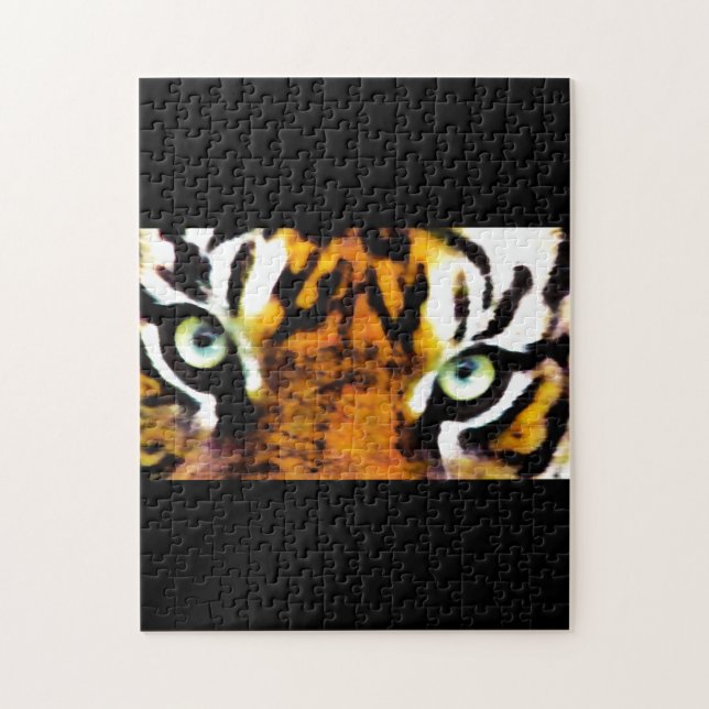 QUEBRA-CABEÇA O OLHO DE TIGER_ (Vertical)