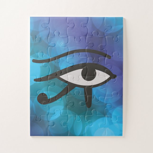 Quebra-cabeça O Olho dos Huros. (Vertical)