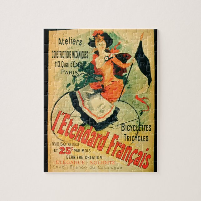 Quebra-cabeça "O padrão francês", propaganda de poster 'comeu (Vertical)