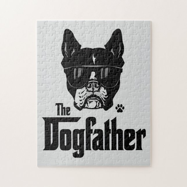 Quebra-cabeça O Pai Cachorro e Papai Cachorro (Vertical)
