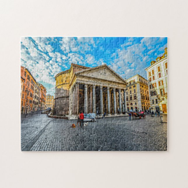 Quebra-cabeça O Panteão Roma Itália (Horizontal)