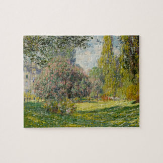 Quebra-cabeça O Parc Monceau - Claude Monet
