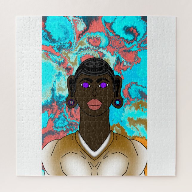 Quebra-cabeça O pássaro do universo, a energia do amor (Vertical)